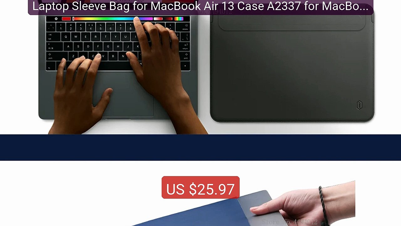 Laptop Sleeve Bag for MacBook Air 13 Case A2337 for MacBook P... -- Amazing Value 2026 | Must Have!