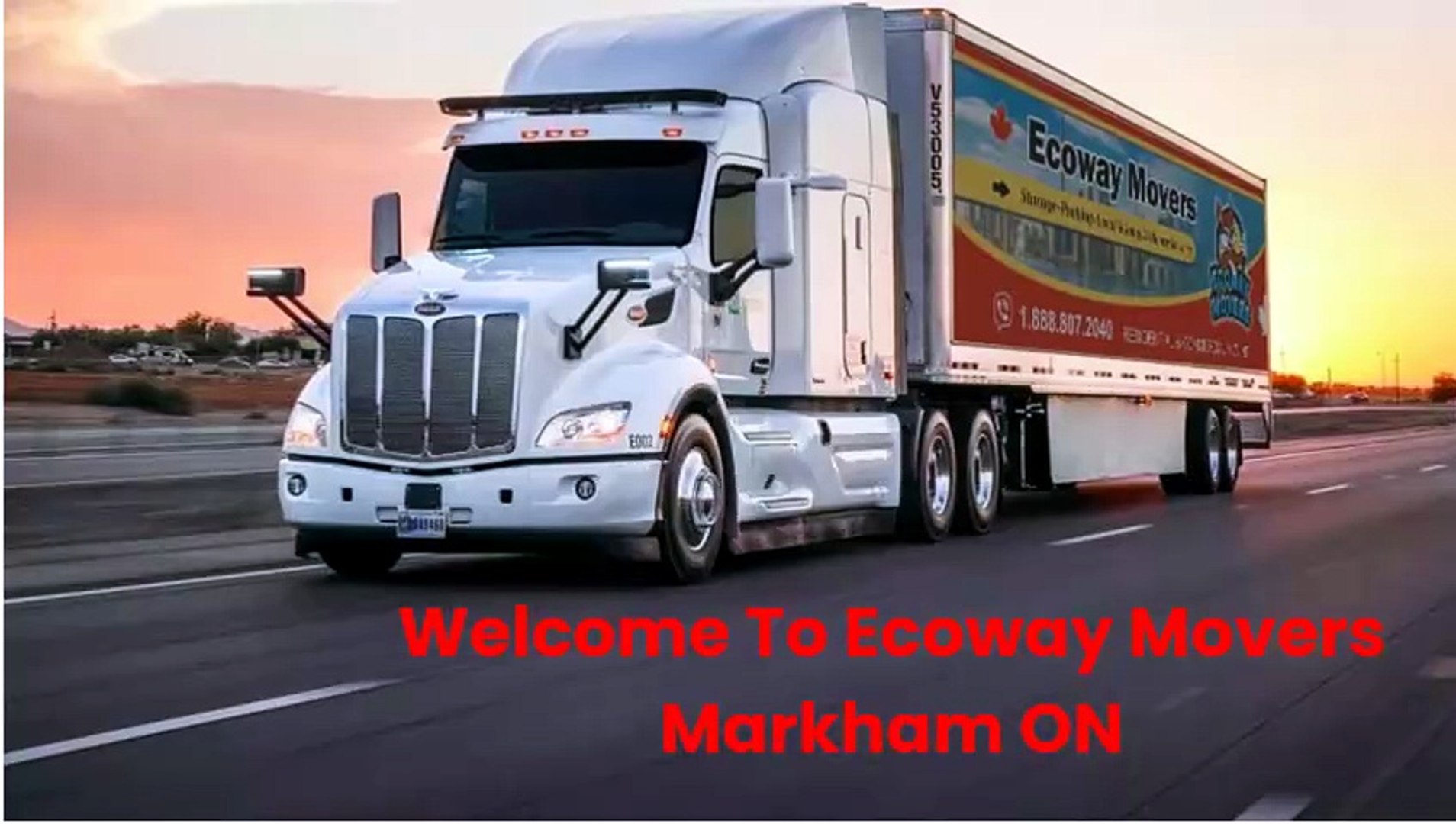 ⁣Ecoway Movers in Markham, ON | 647-490-8691