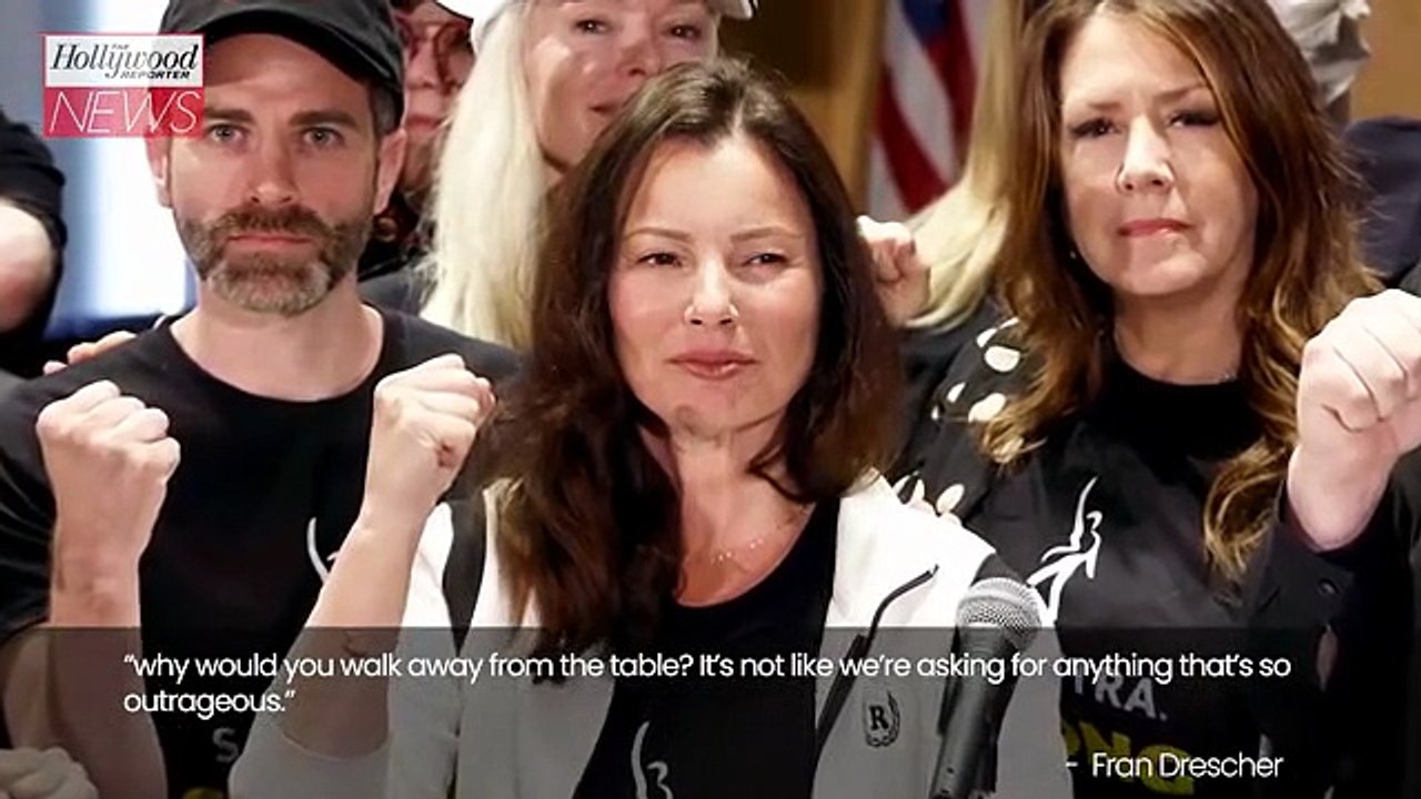 SAG-AFTRA President Fran Drescher Slams AMPTP Suspending Talks | THR News Video [Full Movie]