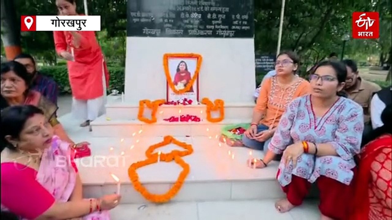 रत्ना सिंह को इंसाफ के लिए सड़क पर उतरे सामाजिक संगठन, निकाला कैंडल मार्च, दोषियों पर सख्त कार्रवाई की मांग