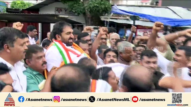 'എനിക്ക് നിങ്ങളല്ലാതെ മറ്റാര്'; പുതുപ്പള്ളിയിൽ ചാണ്ടി ഉമ്മന് വൻ സ്വീകരണം