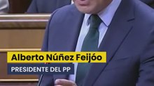 Feijóo arremete contra Sánchez: "Sin su Consejo de Ministros, Zapatero no habría podido delinquir"
