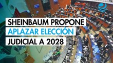 El Senado recibe la iniciativa de Sheinbaum para aplazar al 2028 la elección judicial