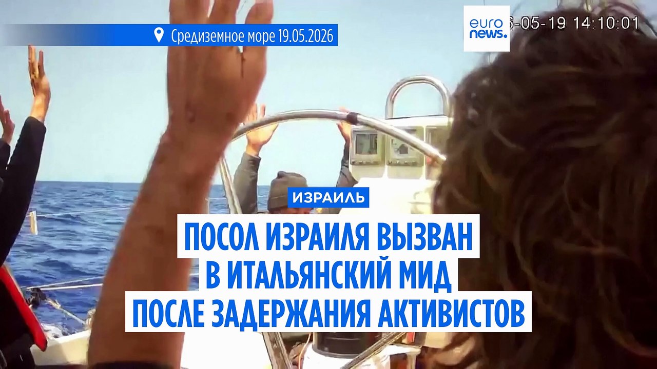 Посла Израиля вызвали в итальянский МИД после кадров с задержанными пропалестинскими активистами