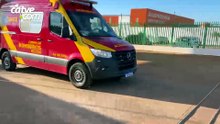 Trabalhador fica ferido após cair de caminhão em Cascavel