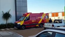 Trabalhador de 57 anos sofre queda de caminhão em empresa na BR-277