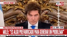Interna libertaria: Javier Milei negó las controversias entre Memen y Caputo