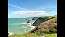 Coastal Cornwall - Spectacular coastline near the village of Trevalga. By Andrew Townsend.