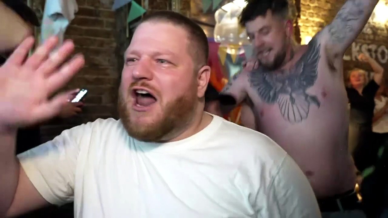 Arsenal fans in tears after Premier League title win