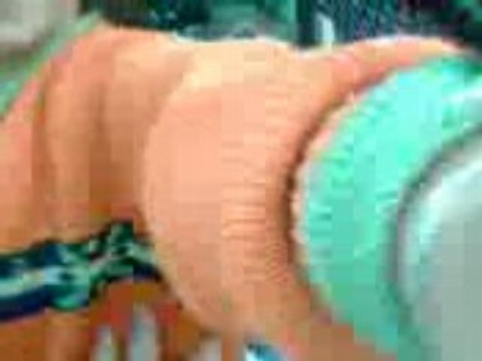 Owen sur le trampoline