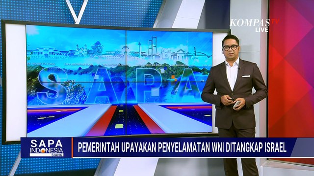 Menlu Terus Upayakan Penyelamatan WNI yang Ditahan Israel | SAPA SIANG