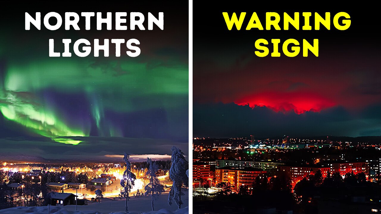 Sky Signs: Red Holes & Unidentified Objects