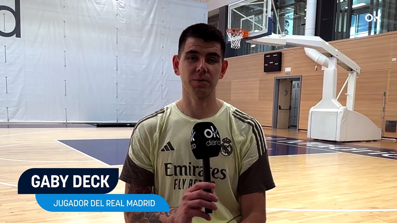 Gaby Deck: "Mi sueño sería que el Real Madrid me haga un contrato que me permita retirarme aquí"