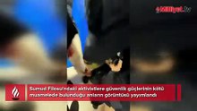 Terörist Ben Gvir sahnede! Aralarında Türk vatandaşlarının da bulunduğu Sumud aktivistlerine İsrail işkencesi