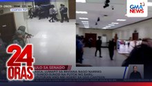 Ilang detalye, nabigyang-linaw dahil sa Senate CCTV footage | 24 Oras