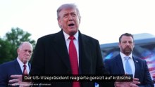 Genervt vom ständigen "Gejammer" - JD Vance teilt vor laufender Kamera aus