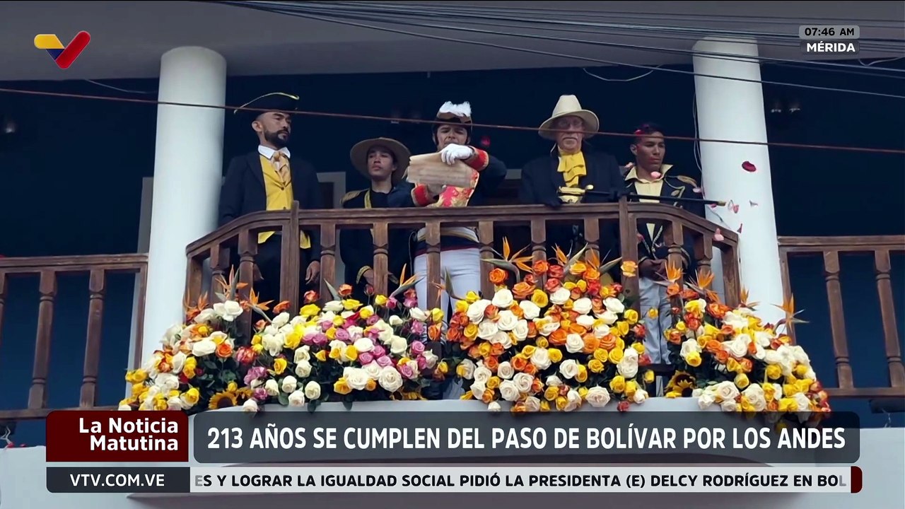 Mérida | Obra teatral revive los 213 años de la gesta de Simón Bolívar por los Andes