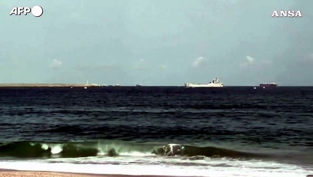Nave dell'Idf entra nel porto di Ashdod con a bordo gli attivisti della Flotilla