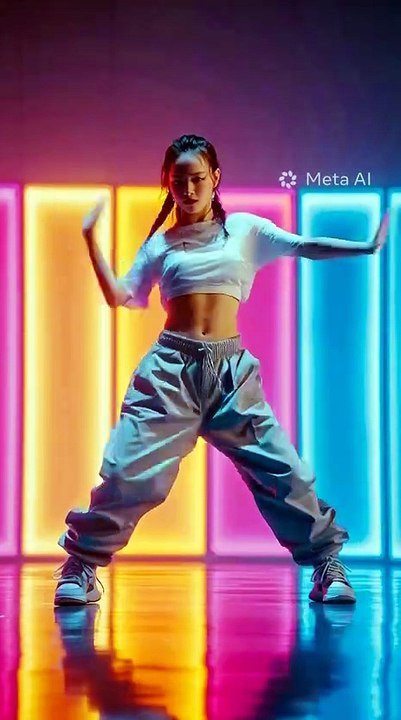 AI dance video black Korean drama and short Netflix Sony Kpop ✨🎉 #ai #sony #focus #respect #skills #smooth