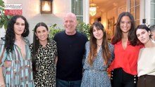 Demi Moore Posts Video of Bruce Willis Celebrating 68th Birthday With His Family | THR News [Full Movie]