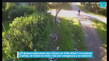 ¿El desencadenante del crimen en Villa Alba? Lo tumban a piñas, le roban la moto, fue por venganza y lo mataron