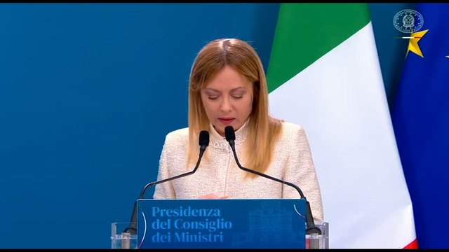 Iran, Meloni: auspicio che negoziato di pace vada avanti