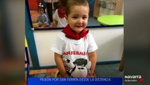 De Sevilla a Pamplona, un niño muy sanferminero