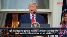 Usa, Trump scherza con Melania: "C?? spazio solo per una star in una famiglia, meglio che me ne sbarazzi"