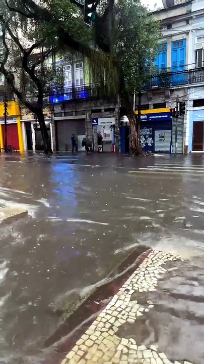 Alagamentos no Centro do Rio e Catete