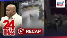 24 Oras: (Part 1) CCTV footage ng pag-alisa sa Senado nina Bato at Padilla; Hiling na TRO ni Bato, ibinasura ng SC; Senior, sinalpok ng pickup sa pila ng P20 bigas; atbp