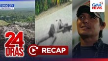 24 Oras: (Part 2) Lolong kinuyog at pinagpapalo ng dos por dos; Panibagong trash slide; 200 puno, pinutol para sa expressway; lagay ng panahon; atbp