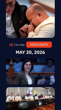 Today's headlines: Bato dela Rosa, Pia Cayetano, Sara Duterte | The wRap | May 20, 2026