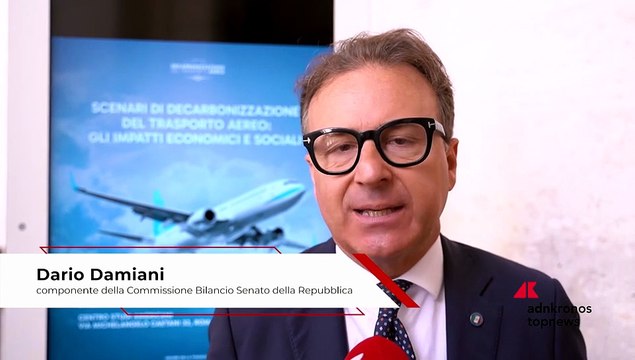 Trasporti: Damiani (FI), 'Usare Pnrr e fondi UE per sostenere decarbonizzazione del trasporto aereo'