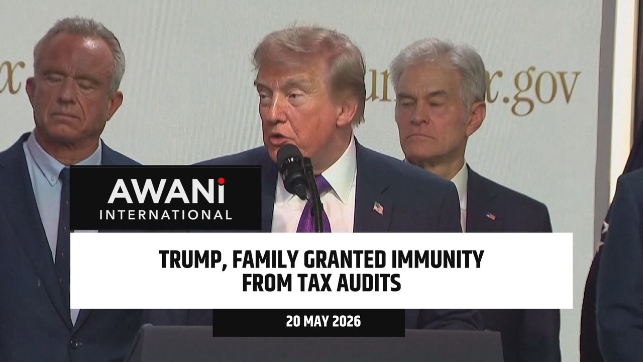 Trump, family granted immunity from tax audits