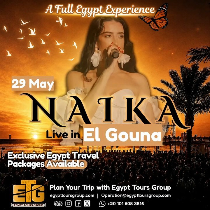 Naika live in Egypt