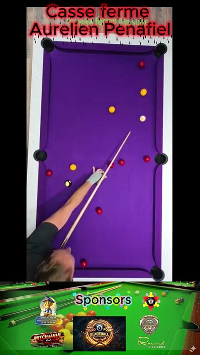 Casse ferme Aurelien Penafiel #8ballpool #8ball #8pool #blackball #billard #pourtoi #fyp