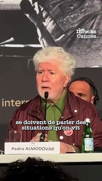 Pedro Almodóvar "nous devons être un bouclier contre ces monstres"