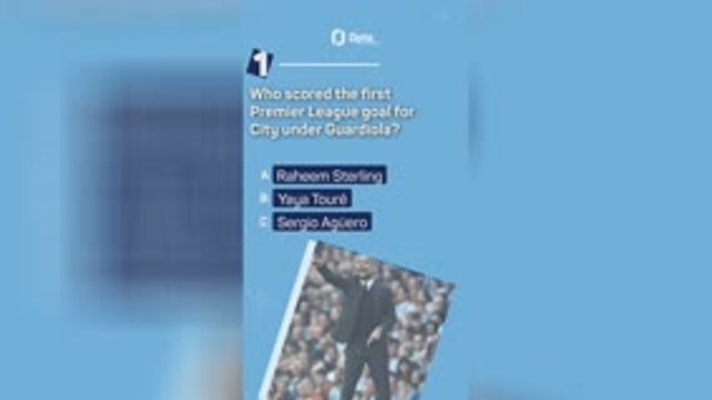 How much do you know about Pep Guardiola's reign at Man City?