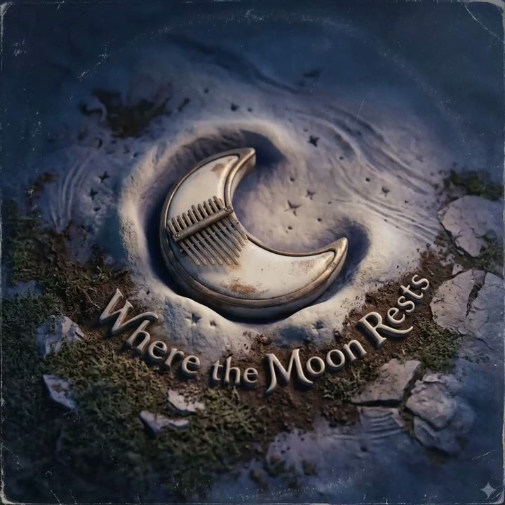 When the Moon Rests 🌌 Deep Sleep Music Box • Calming Ambient Textures