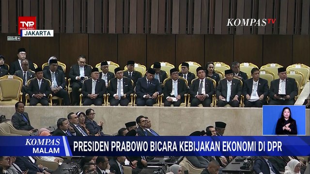 Prabowo Paparkan Kondisi Ekonomi RI, Ini Strategi BI hingga Menkeu Purbaya | KOMPAS MALAM