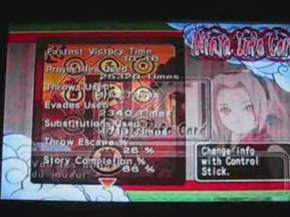 Vidéo Test Naruto Clash of Ninja Partie 2 (GameCube)