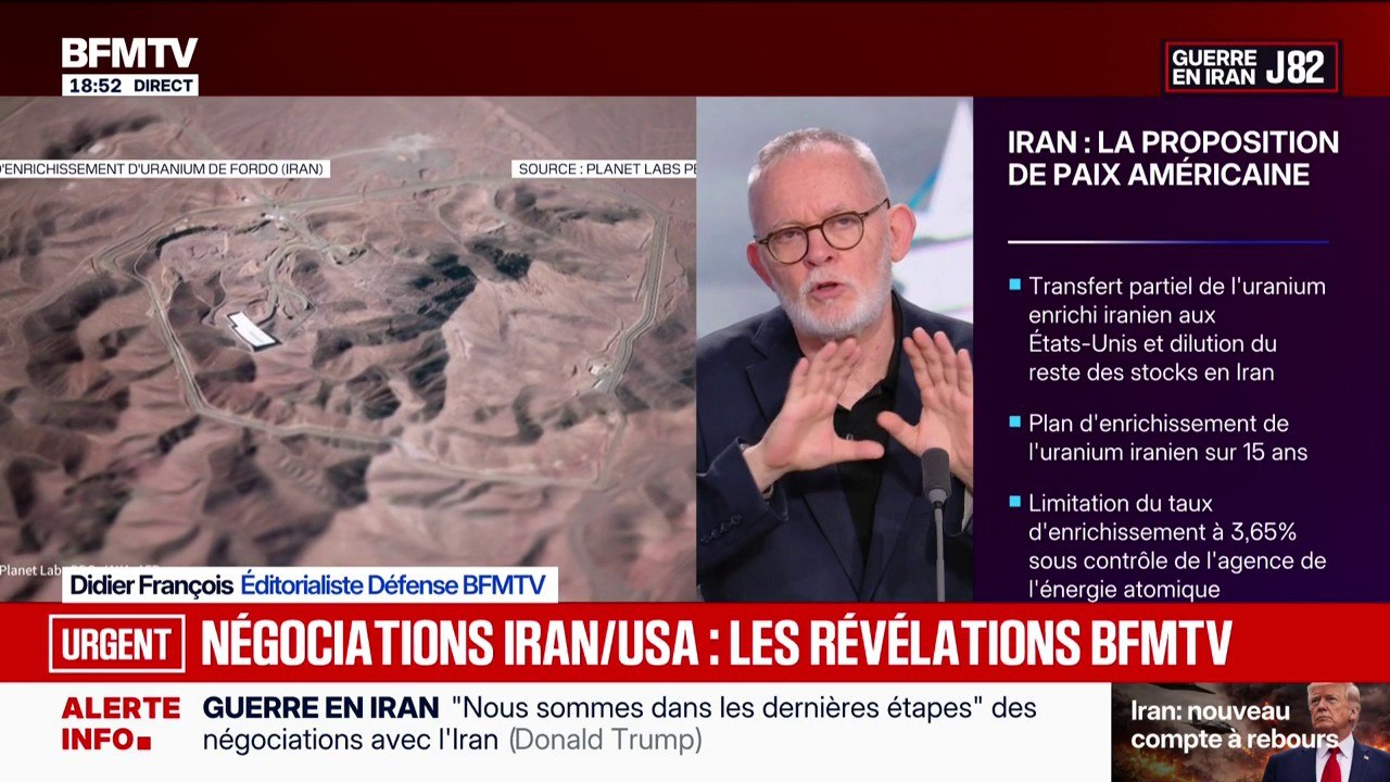 INFO BFMTV. Les détails de la nouvelle proposition américaine dans les négociations avec l'Iran