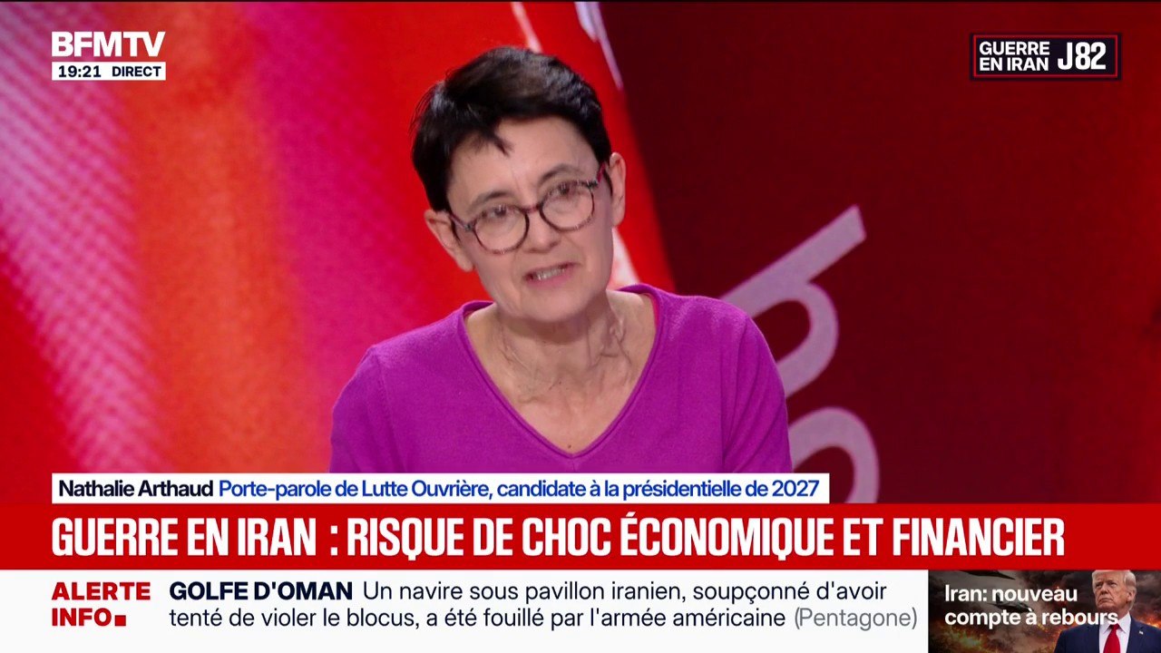 Guerre au Moyen-Orient: "L'augmentation des prix des carburants est un coup de massue", assure Nathalie Arthaud