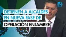 Harfuch anuncia golpe de Operación Enjambre en Morelos: Caen alcalde de Atlatlahucan y exedil de Yecapixtla