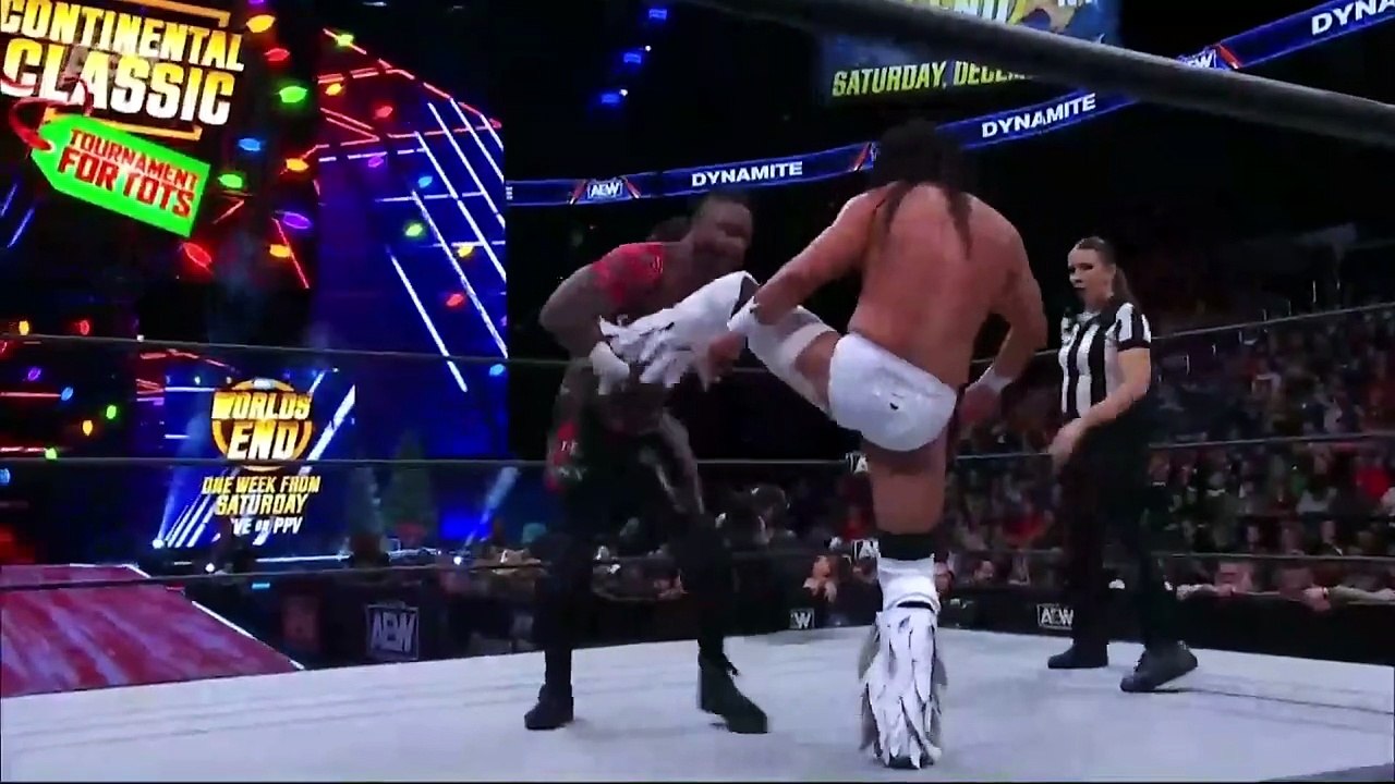 Swerve Strickland Vs. Rush - AEW Dynamite