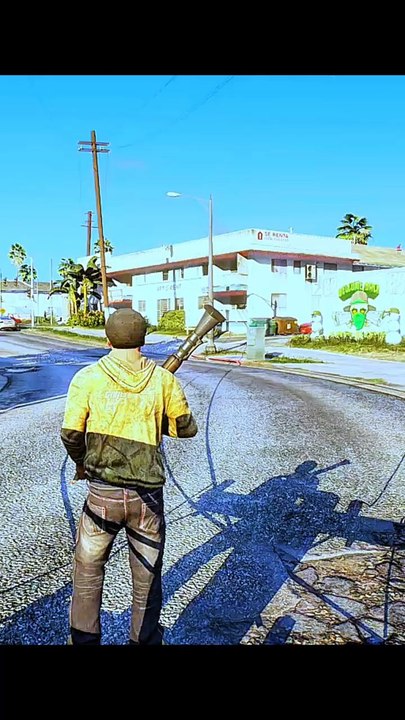 Franklin Starts Chaos with an RPG in GTA V (NVE Mod Showcase) | Epic Explosions!