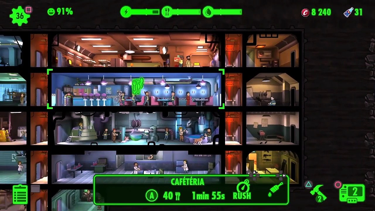 Je développe mes ARMES RARES sur FALLOUT SHELTER ! 💪 #5
