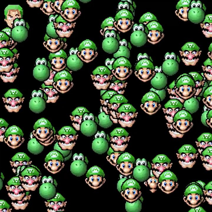 Find Luigi - difficulty: hard