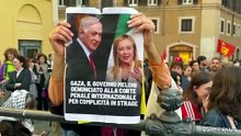 Flotilla, presidio pro Palestina davanti a Montecitorio