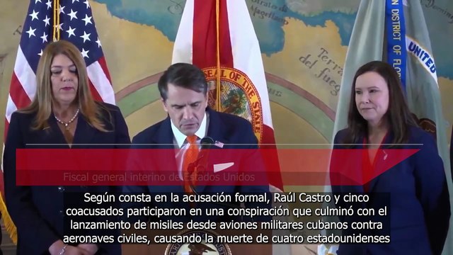 EEUU imputa al expresidente cubano Raúl Castro y Díaz-Canel acusa a la Administración Trump